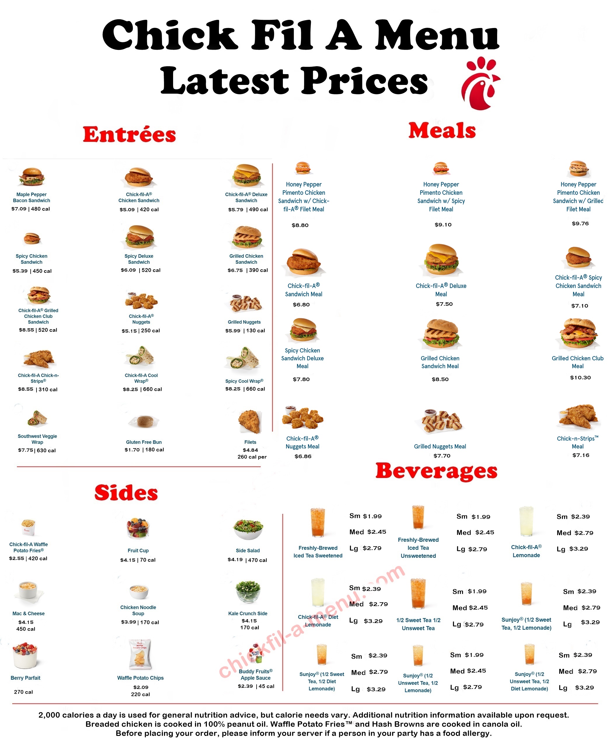 Chick Fil a Value Menu With Prices: Budget-Friendly Options